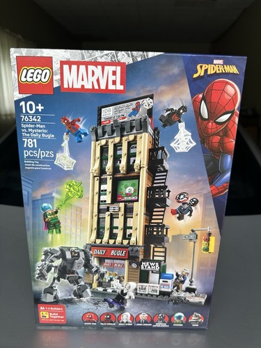Lego spiderman mysterio - vs,