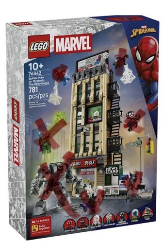 Lego marvel daily bugle 76342 - bugle,